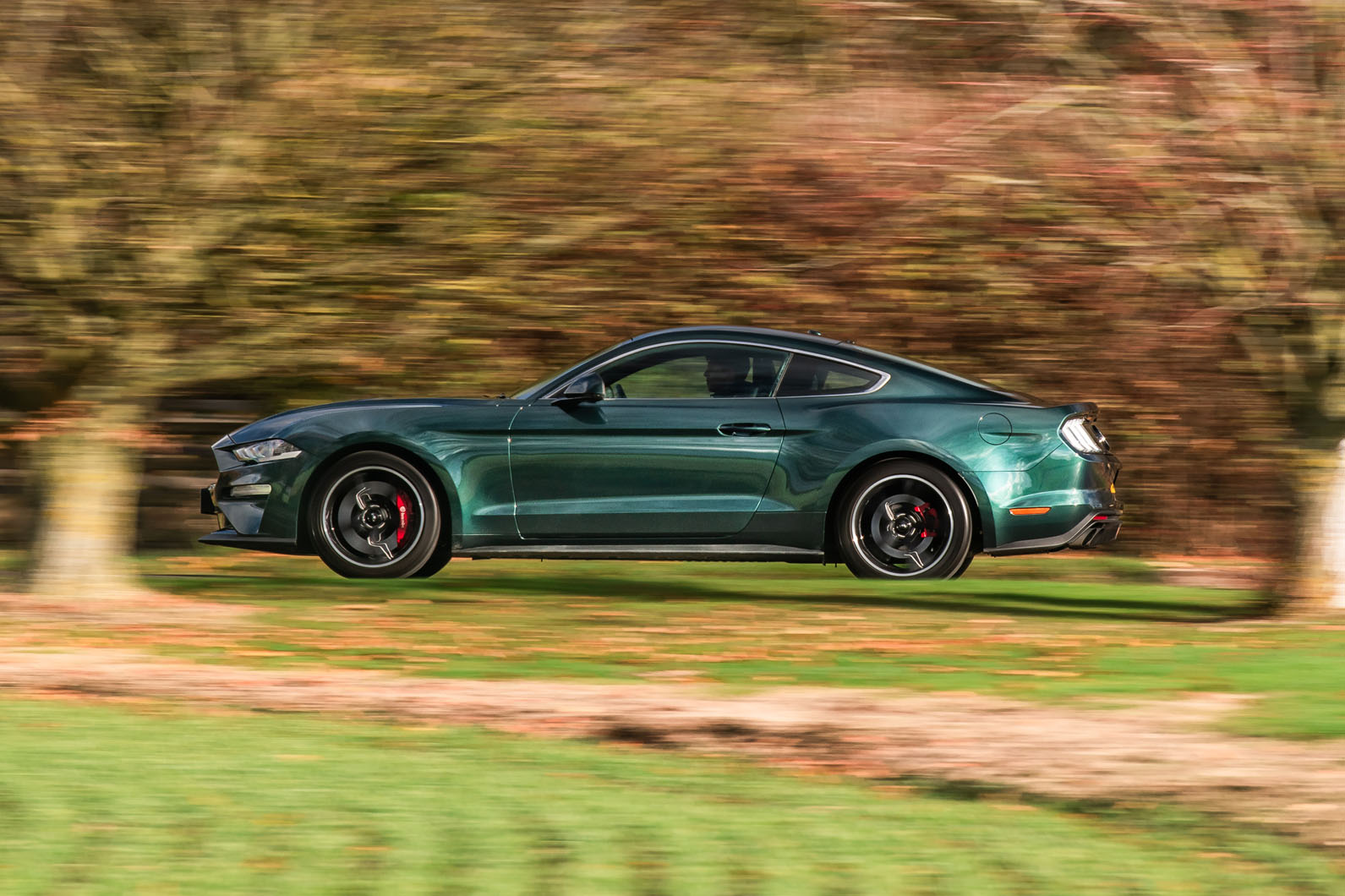 Ford Mustang Bullitt 2018 road test review - hero side