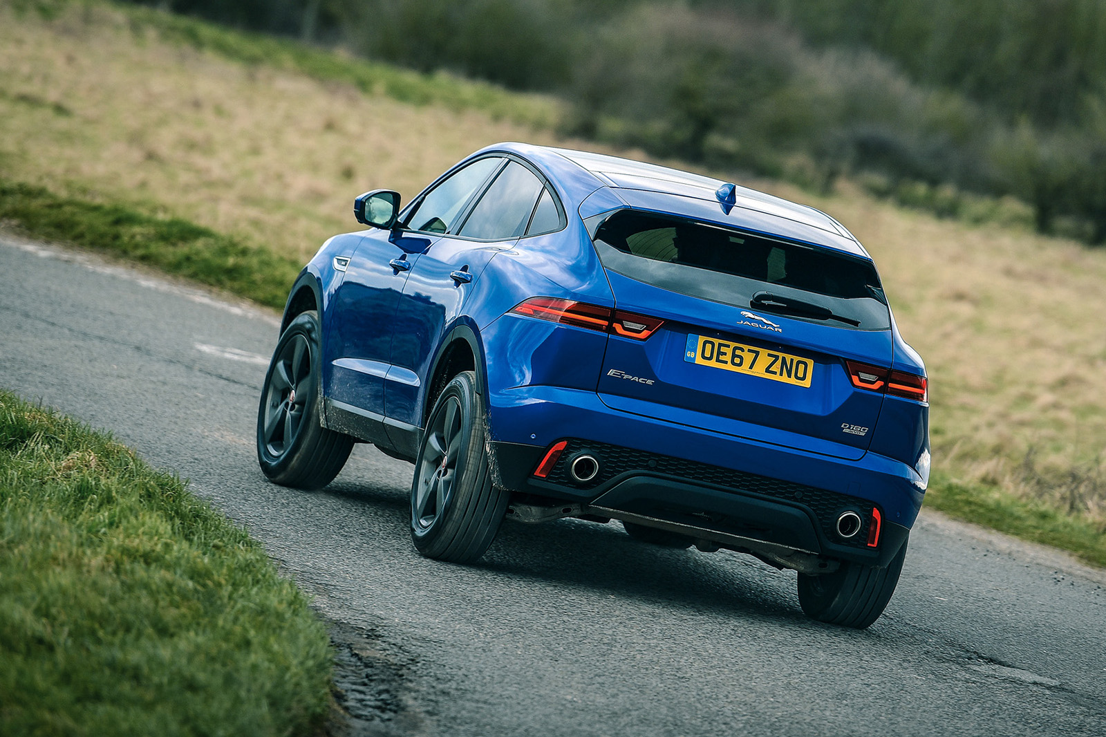 Jaguar E-Pace review hero rear