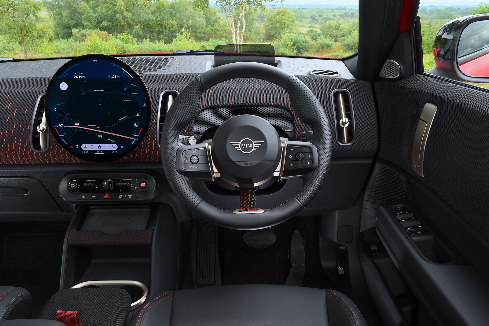 2024 Mini Countryman front cabin