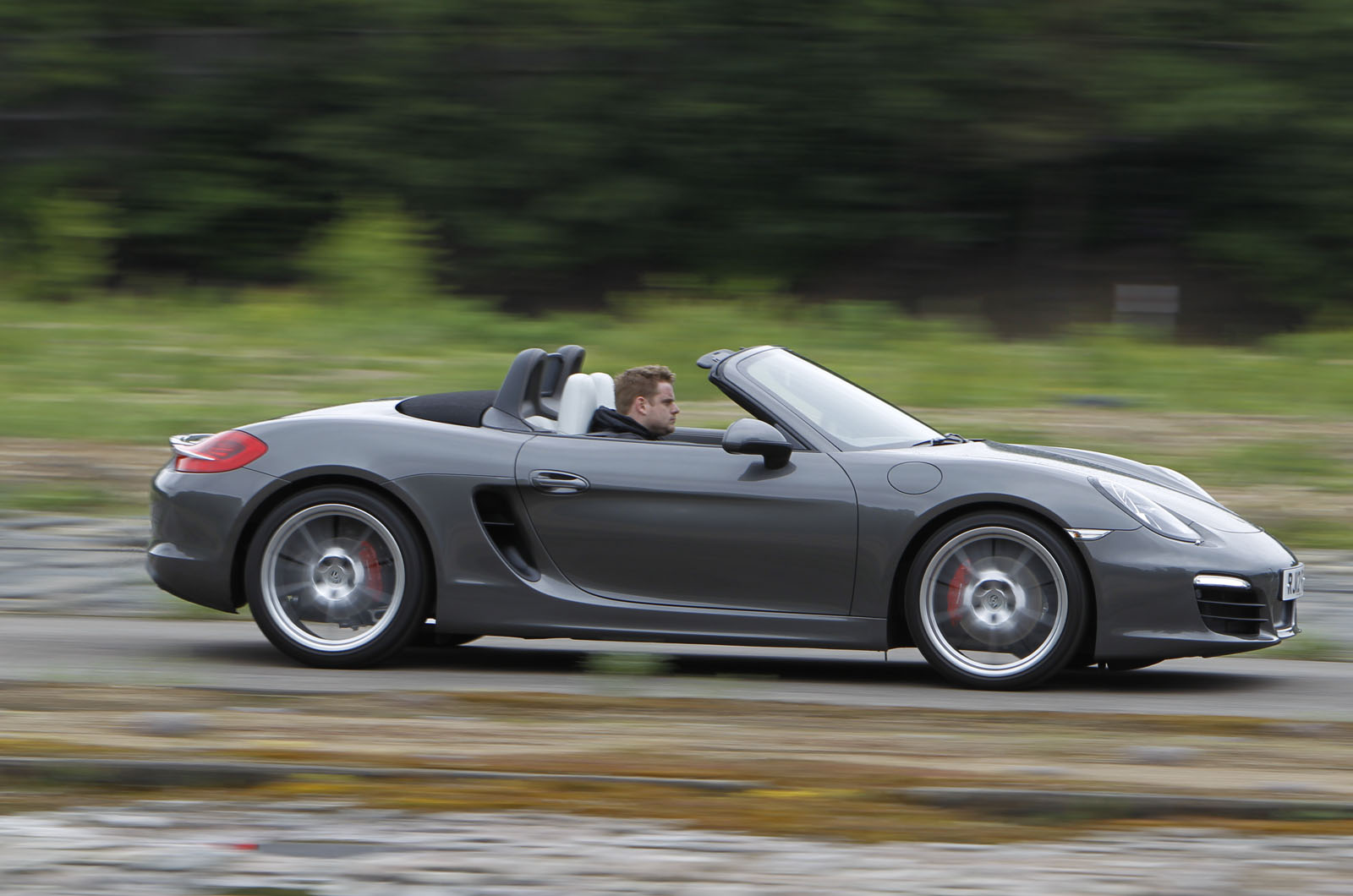 Porsche Boxster side profile