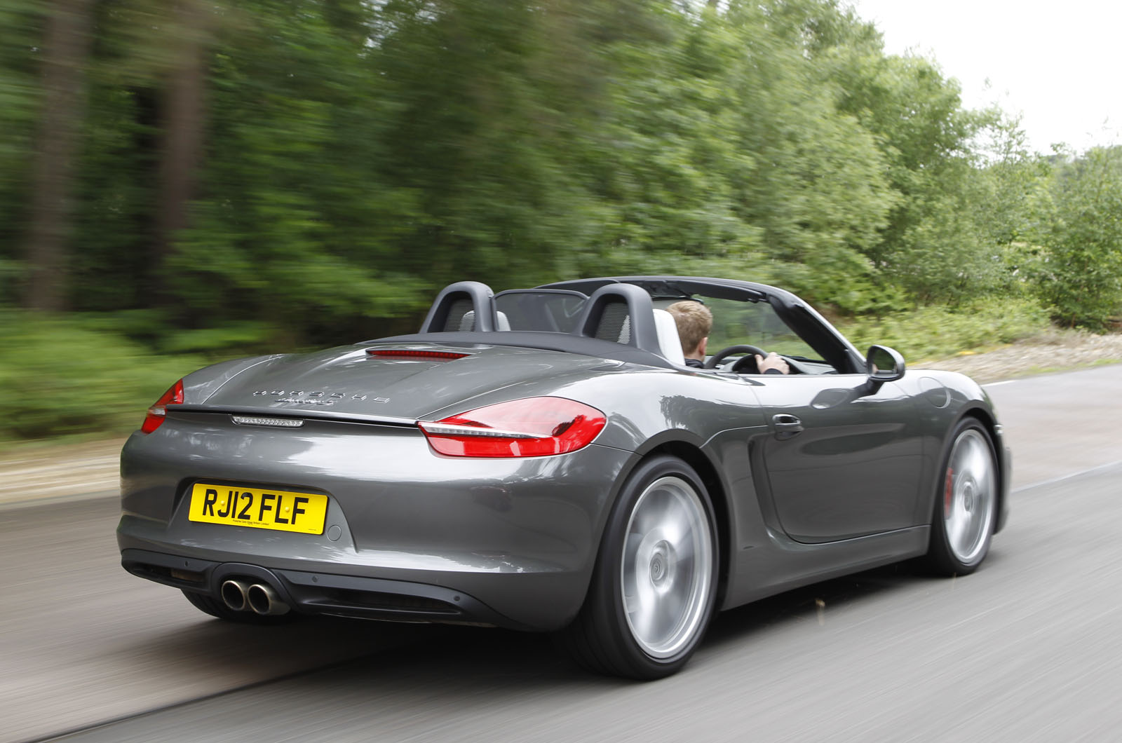 Porsche Boxster rear quarter