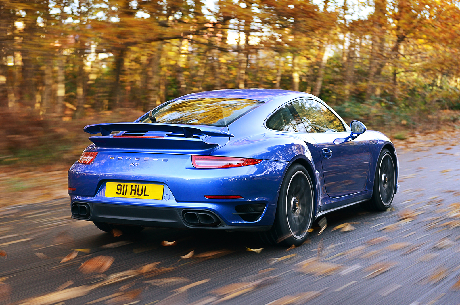 Porsche 911 Turbo rear quarter