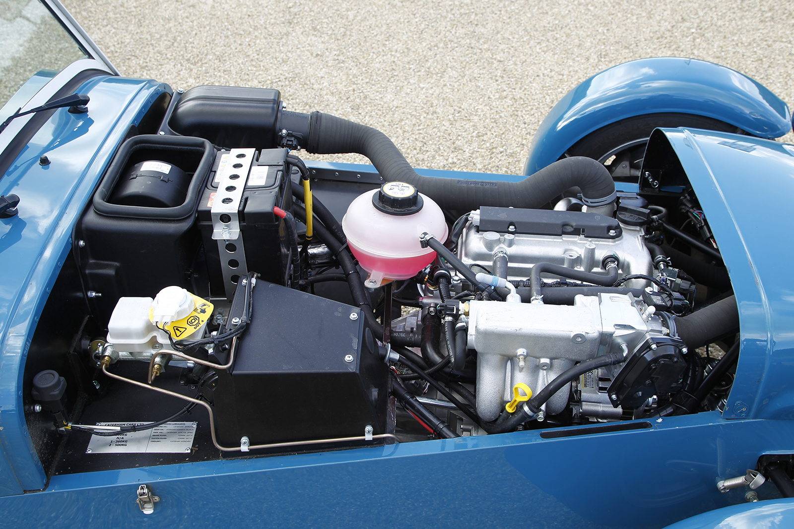 Three-cylinder Caterham 160 engine