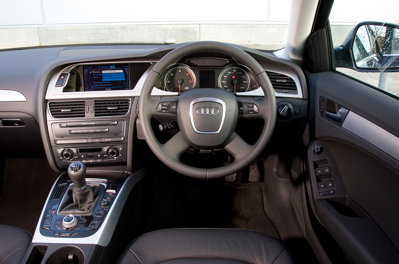 Audi A4 interior