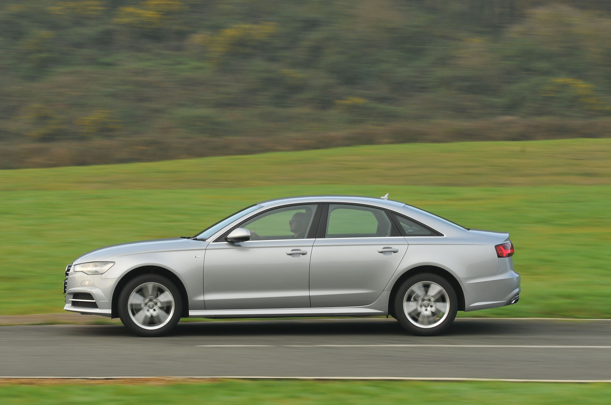 Audi A6 side profile