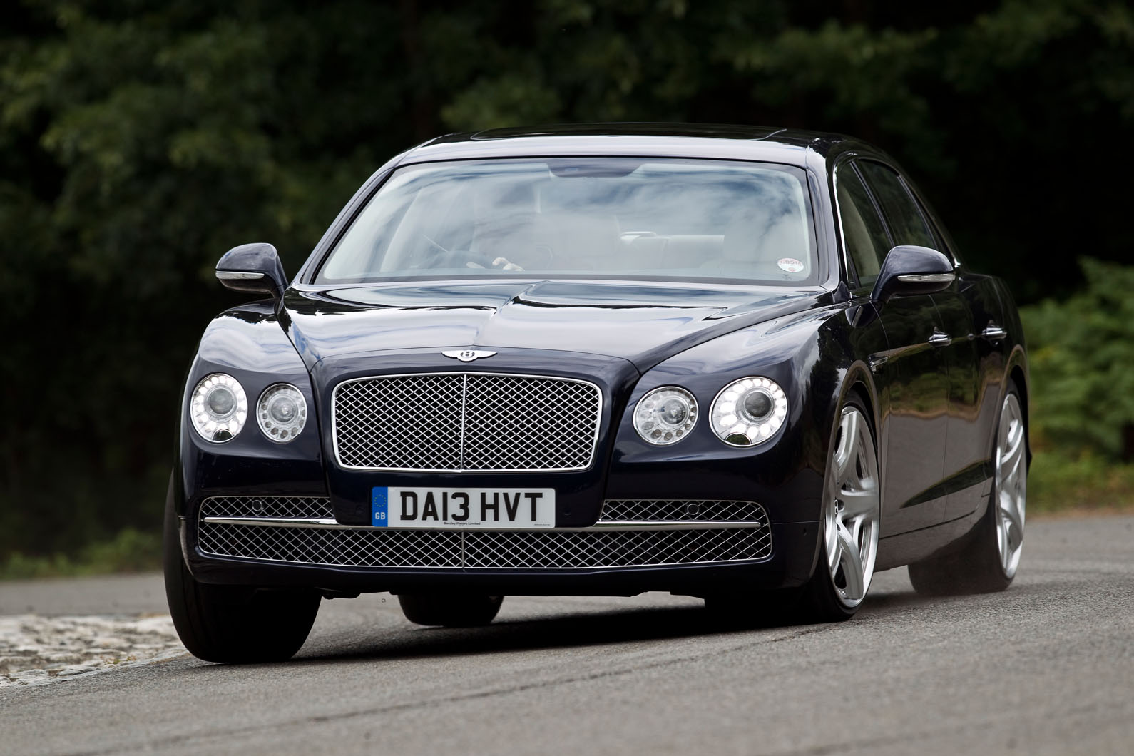 Bentley Flying Spur cornering