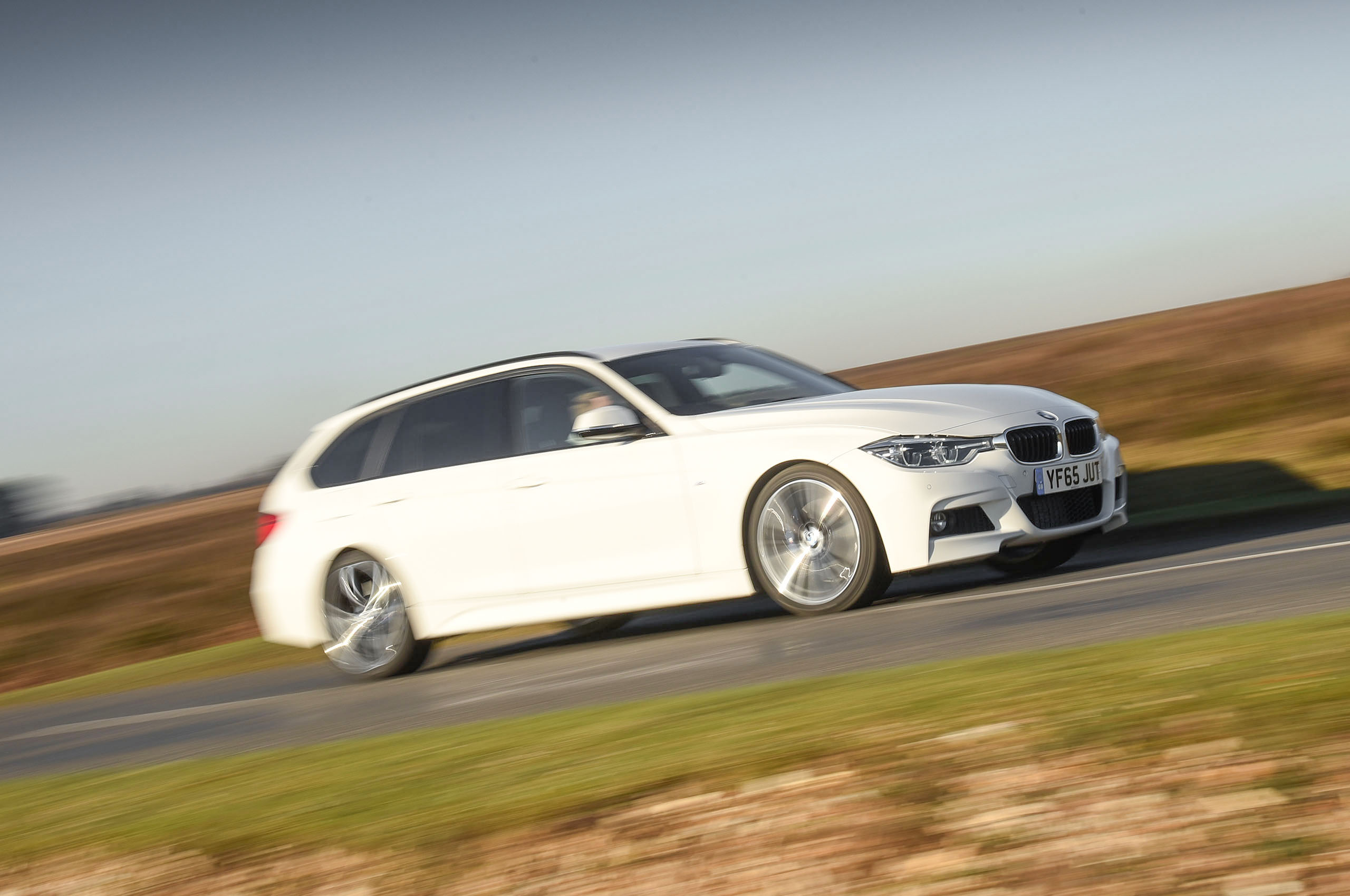 BMW 3 Series Touring cornering