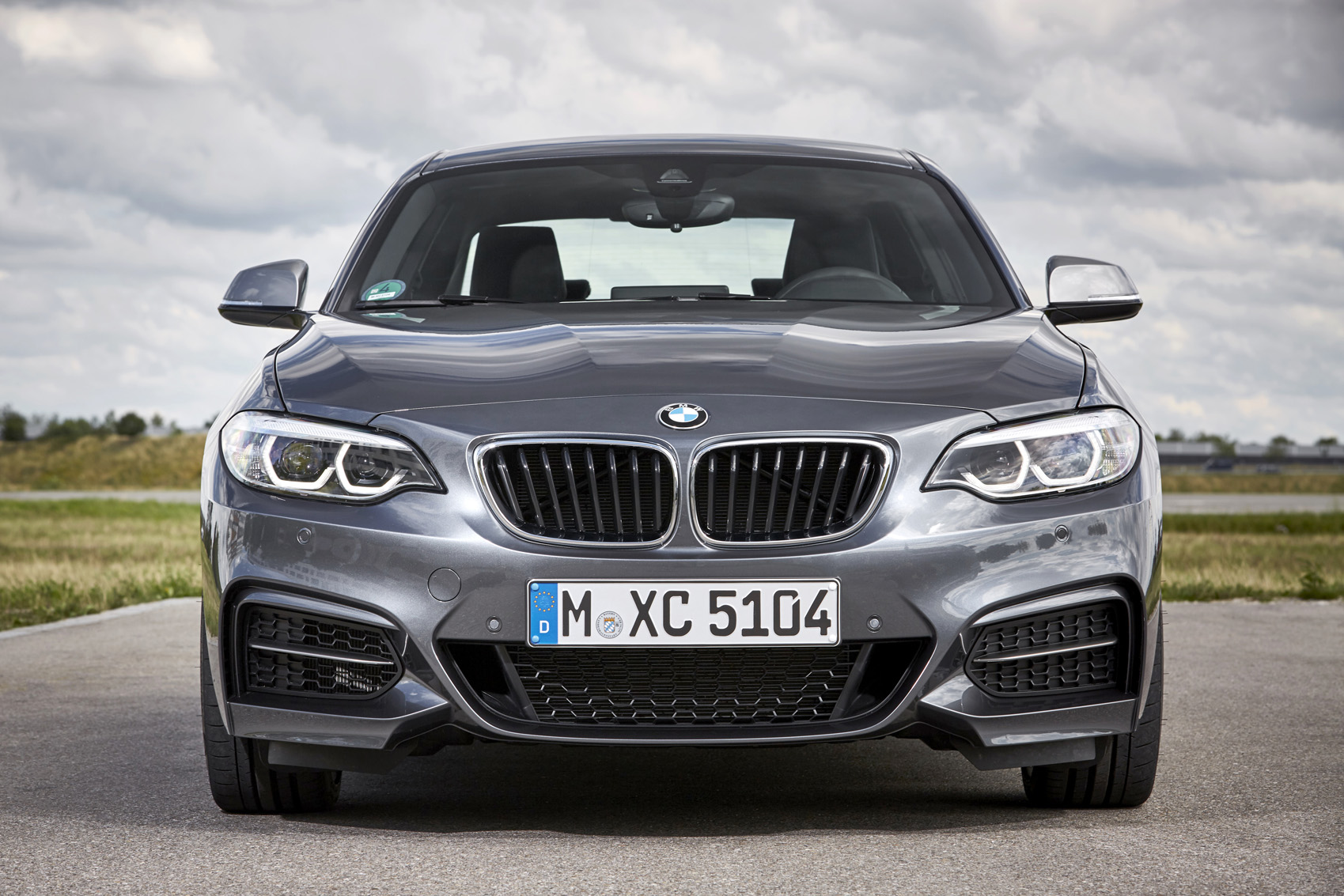 BMW M240i front end