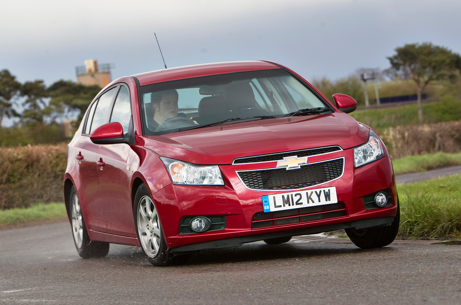 Chevrolet Cruze cornering