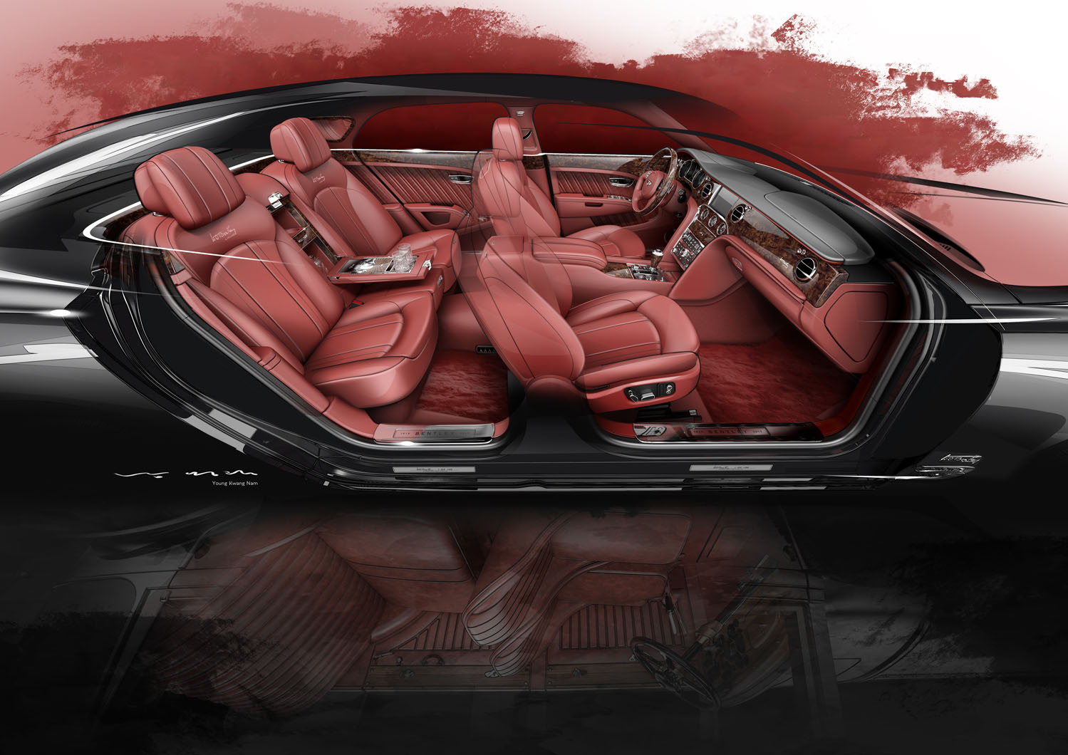 3 mulsanne wo edition interior