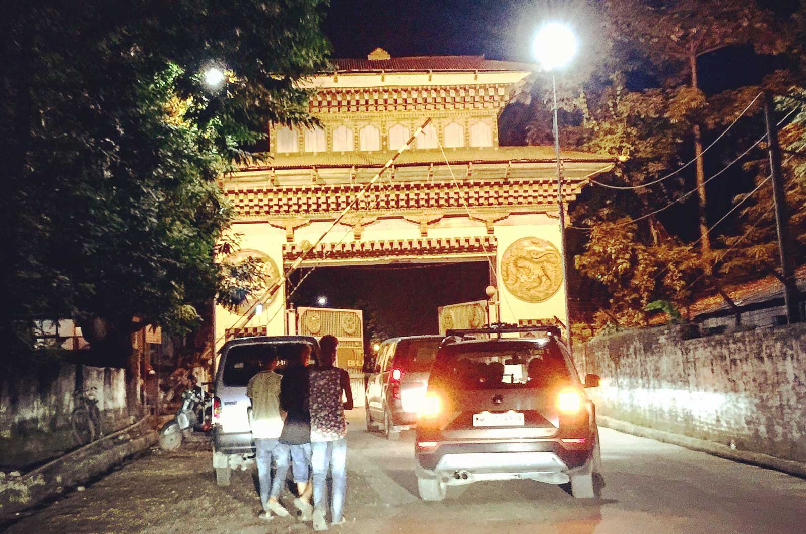 The gate to bhutan