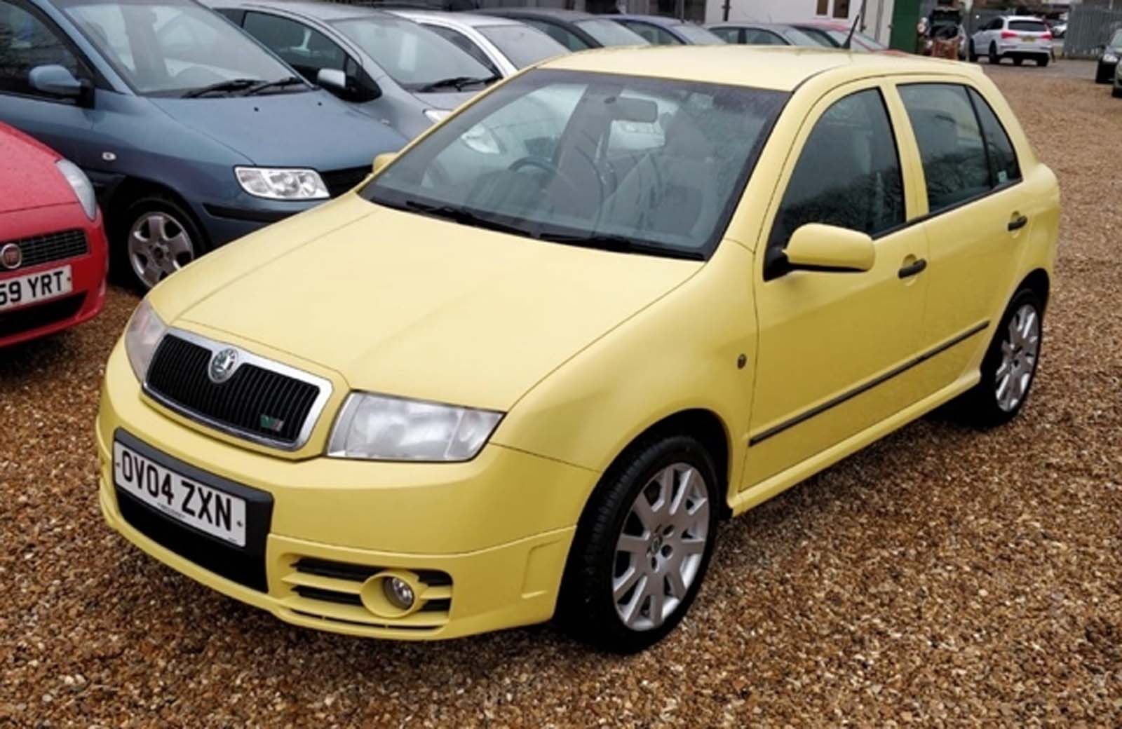 Ubg one we found skoda fabia 1