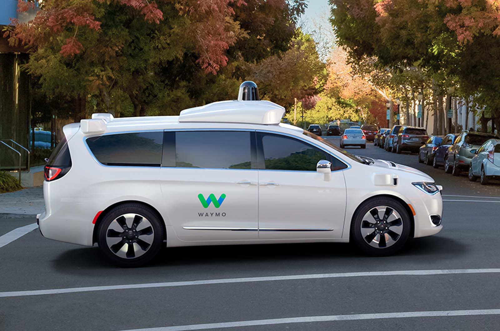 Waymo minivan 5