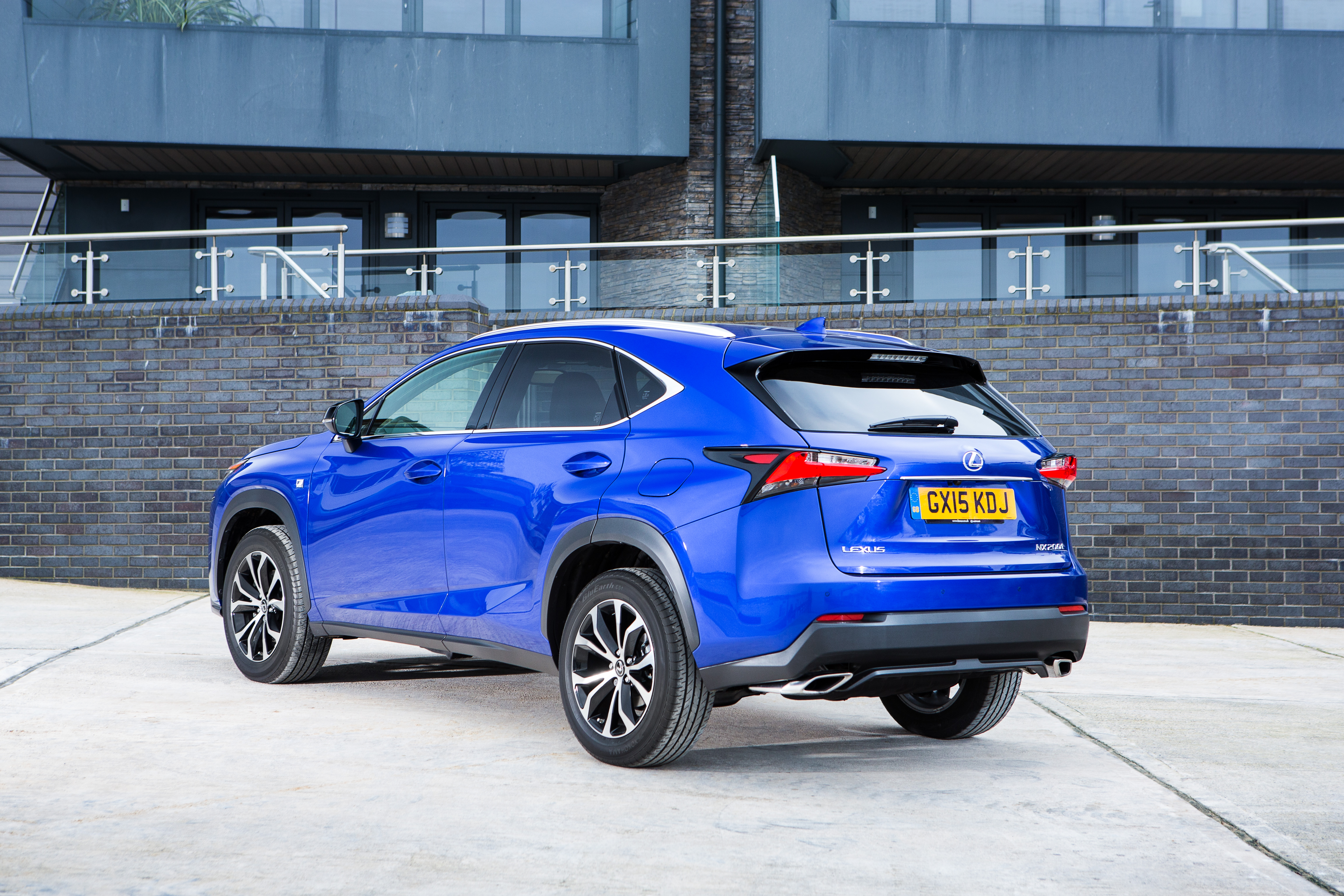 Lexus NX rear quarter