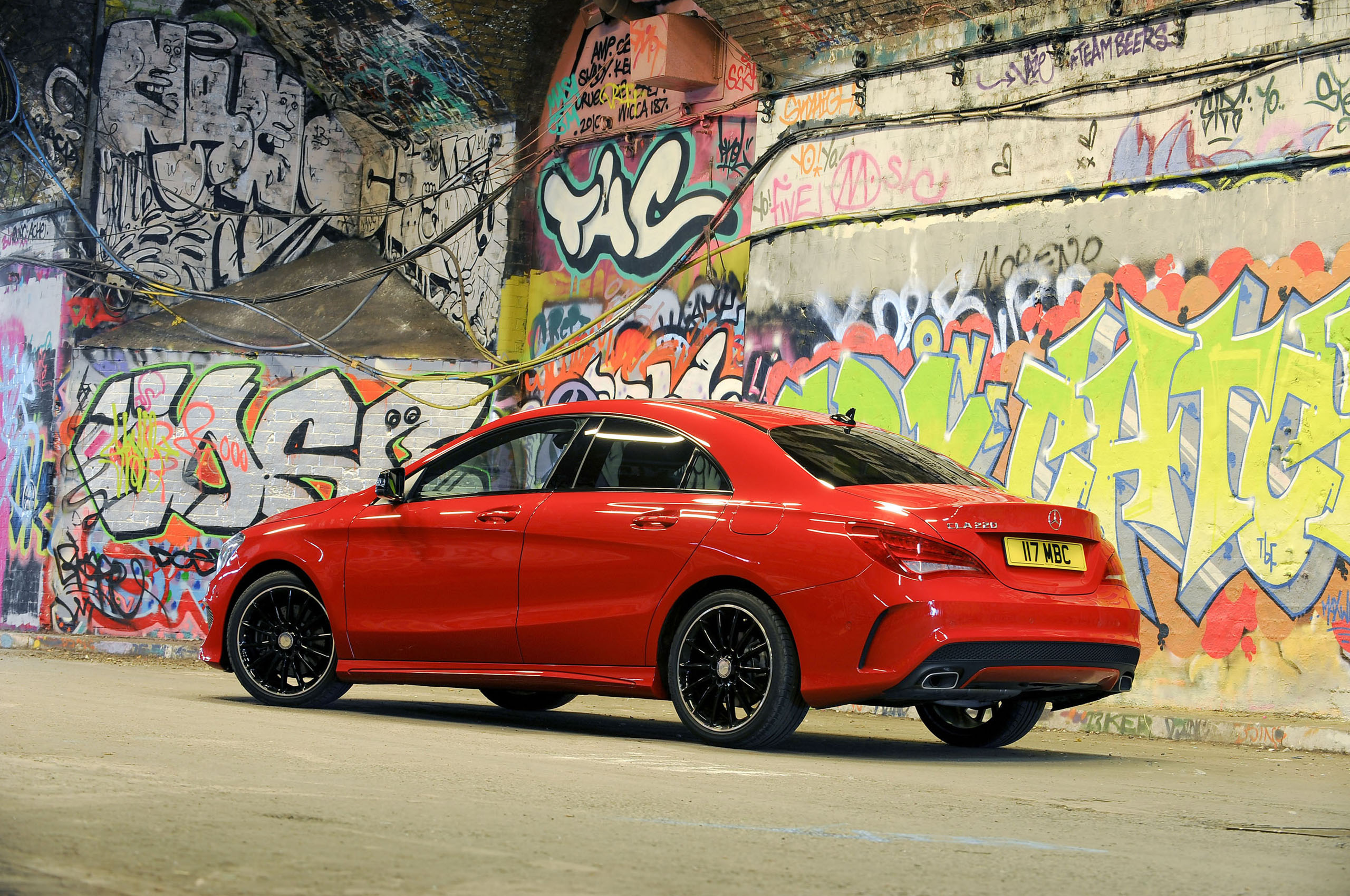 Mercedes-Benz CLA rear quarter