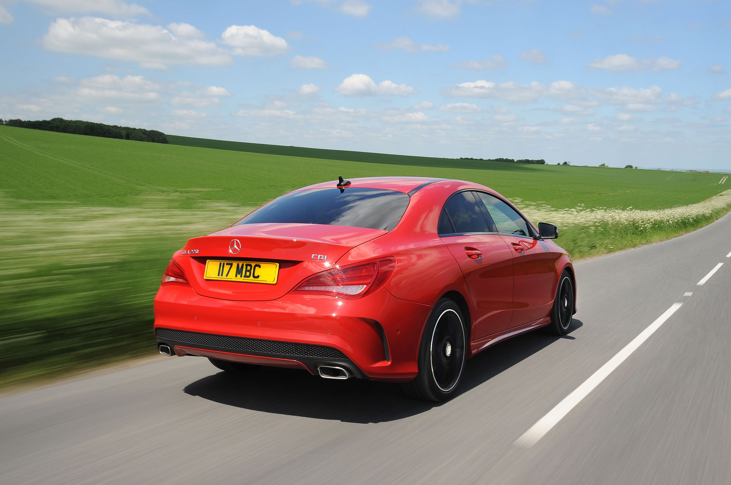 Mercedes-Benz CLA rear