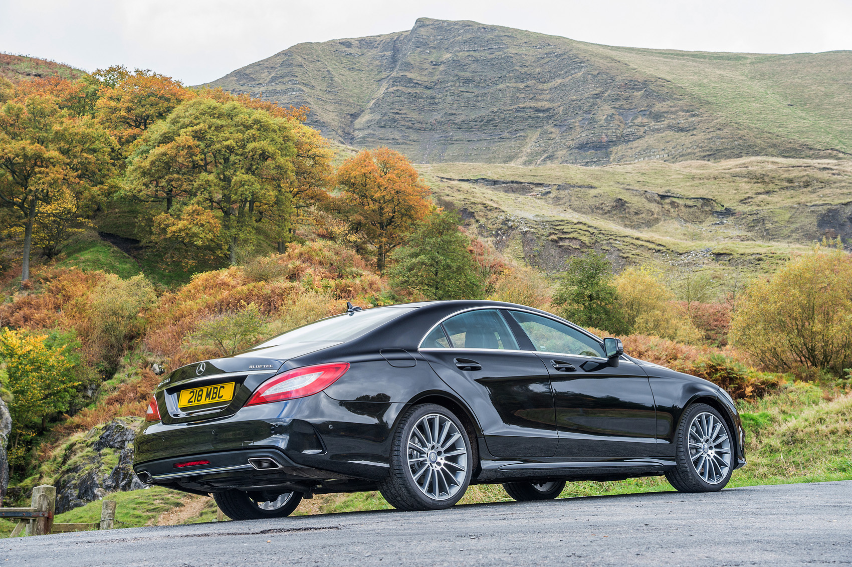 Mercedes-Benz CLS rear quarter