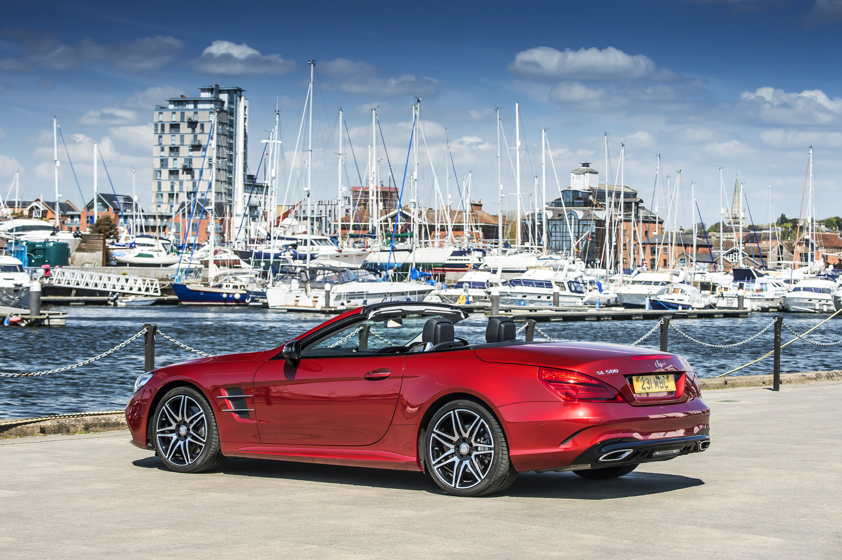 Mercedes-Benz SL rear quarter