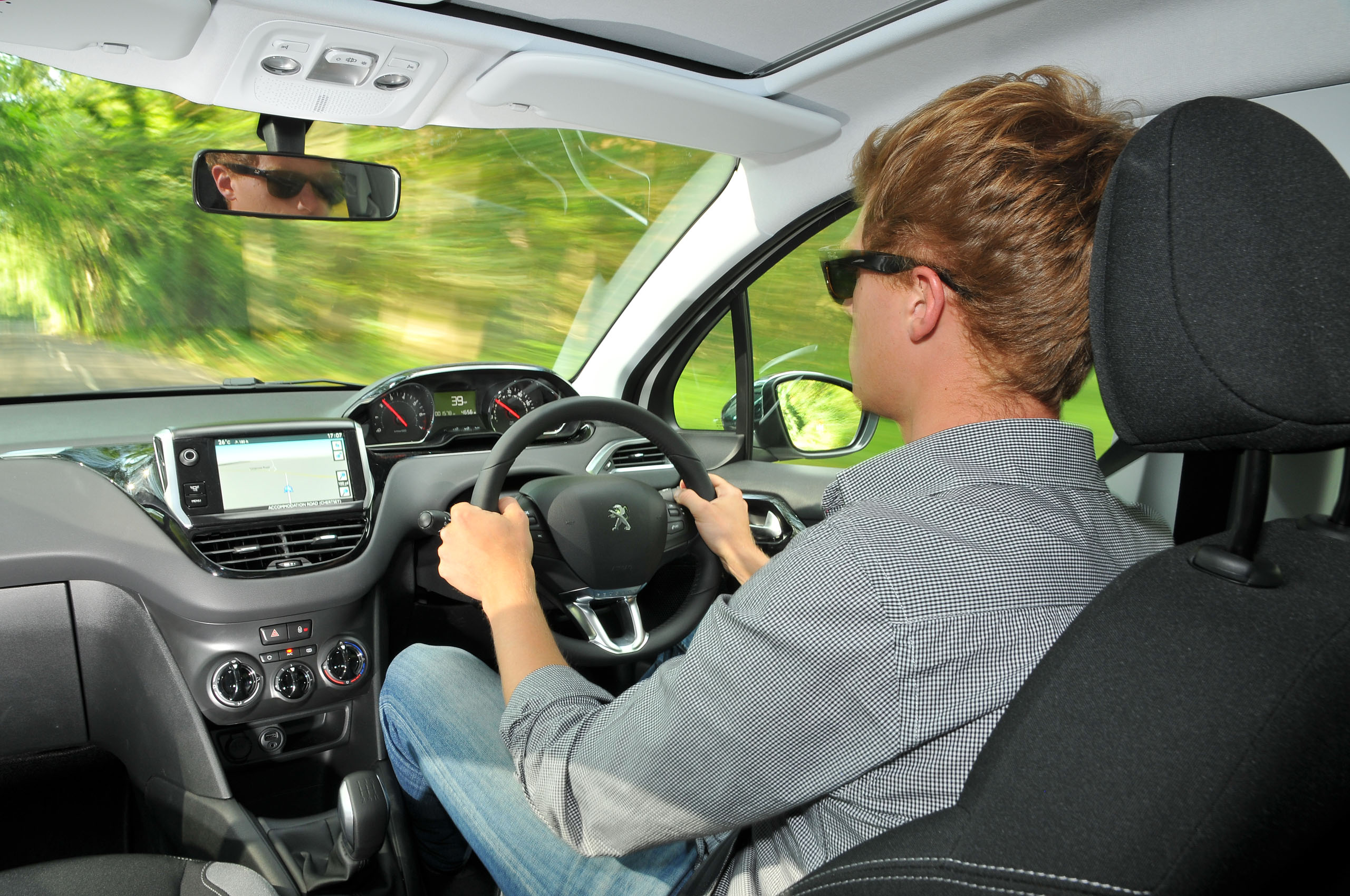 Driving the Peugeot 208