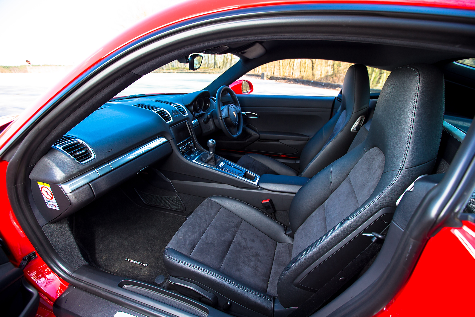 Porsche Cayman interior