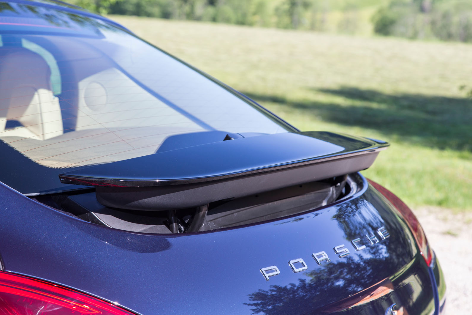 Porsche Panamera rear spoiler