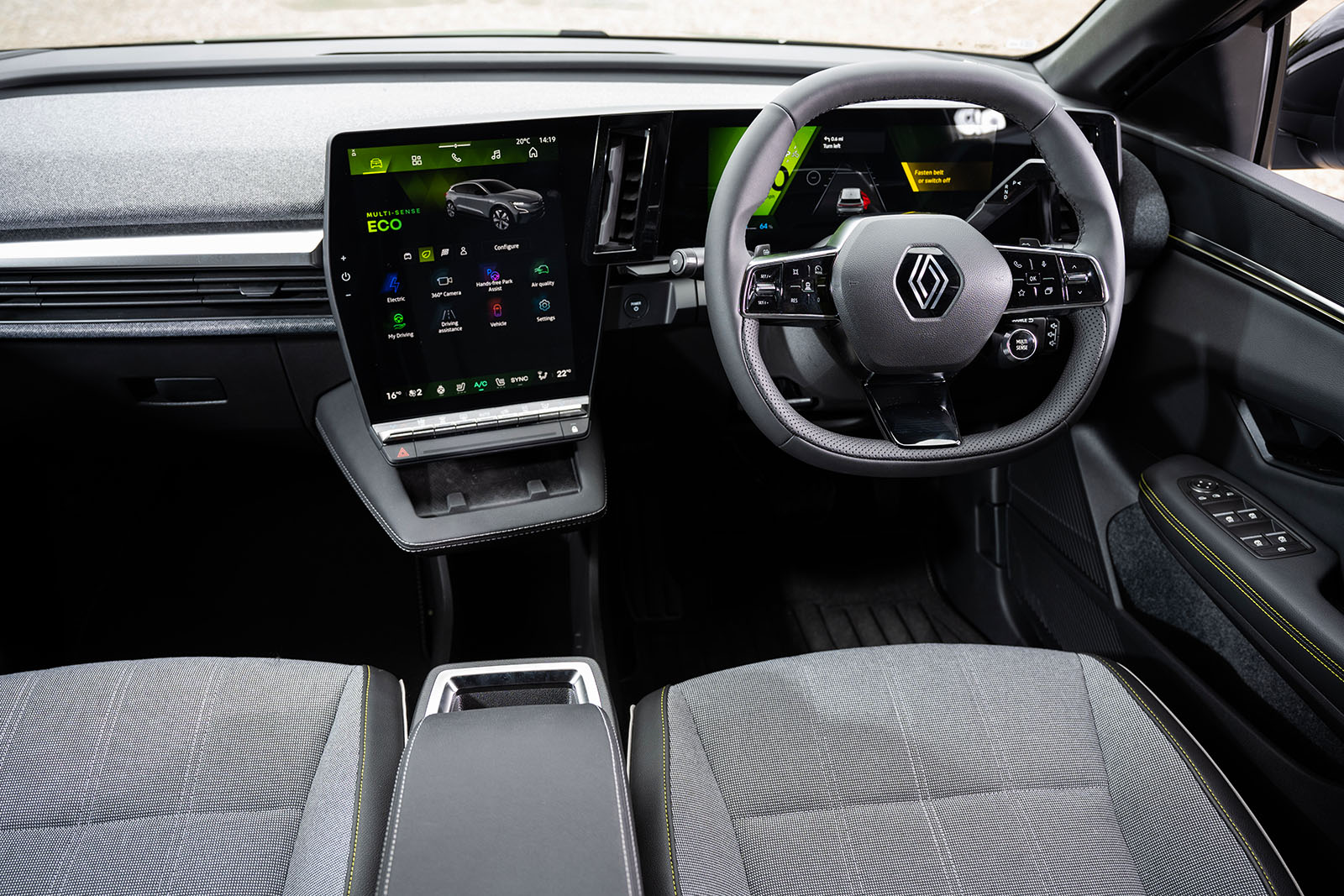 Renault Megane interior dashboard