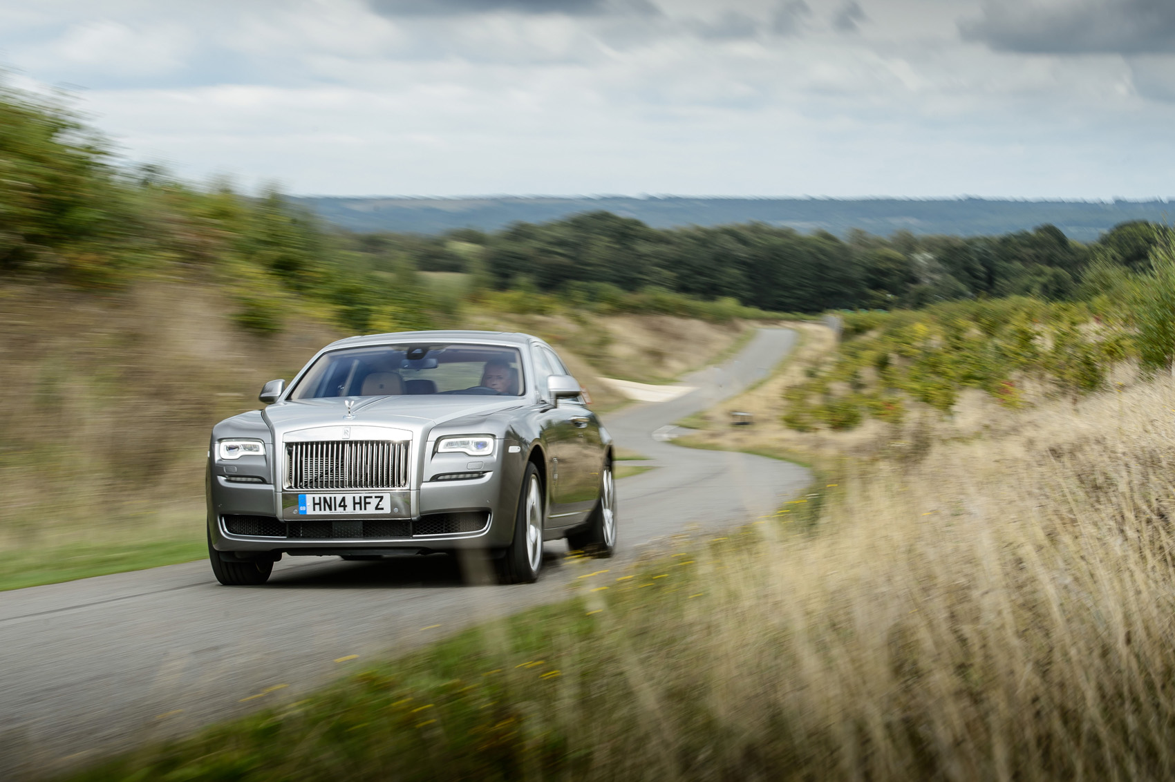 Rolls-Royce Ghost cornering