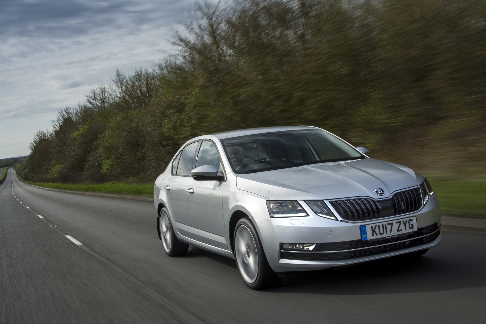 Skoda Octavia front end