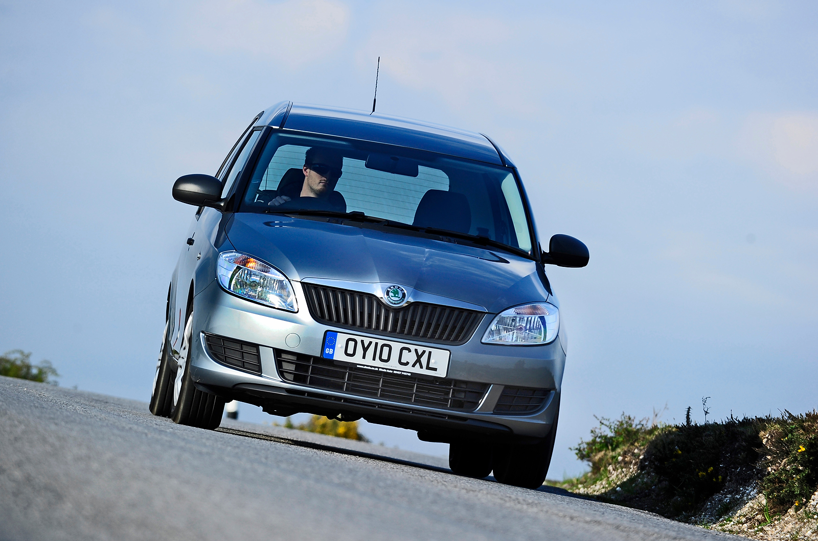 Skoda Roomster cornering