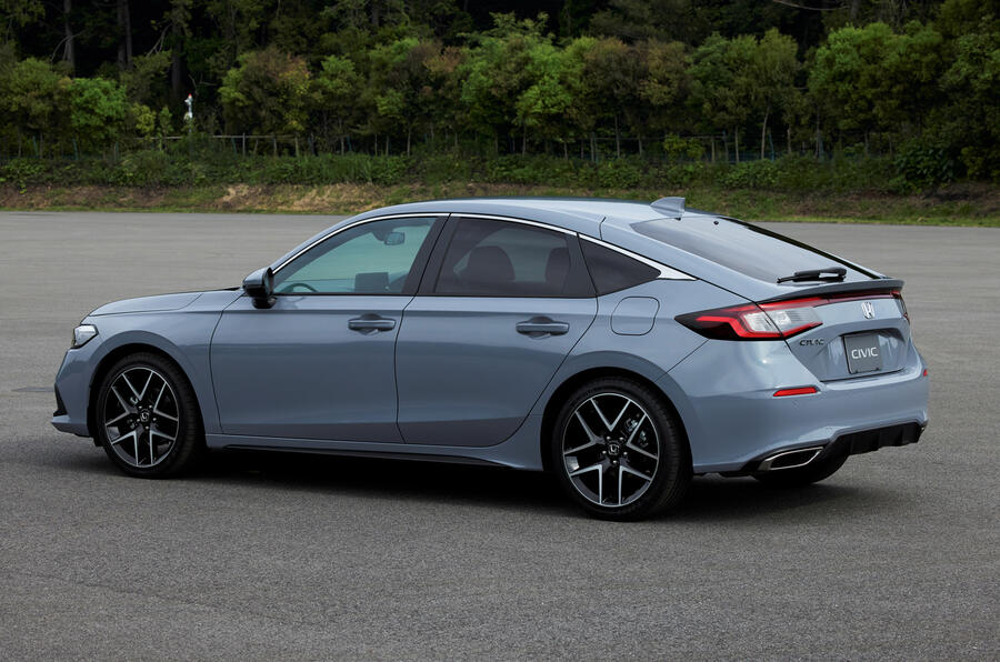 05 2022 Honda civic hatchback   japan market model