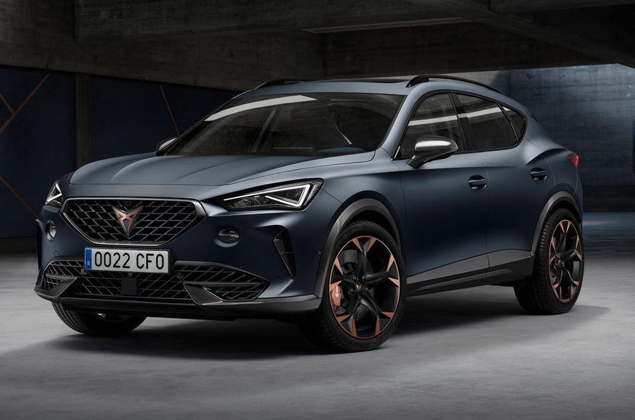 1 Cupra formentor 2020 static front