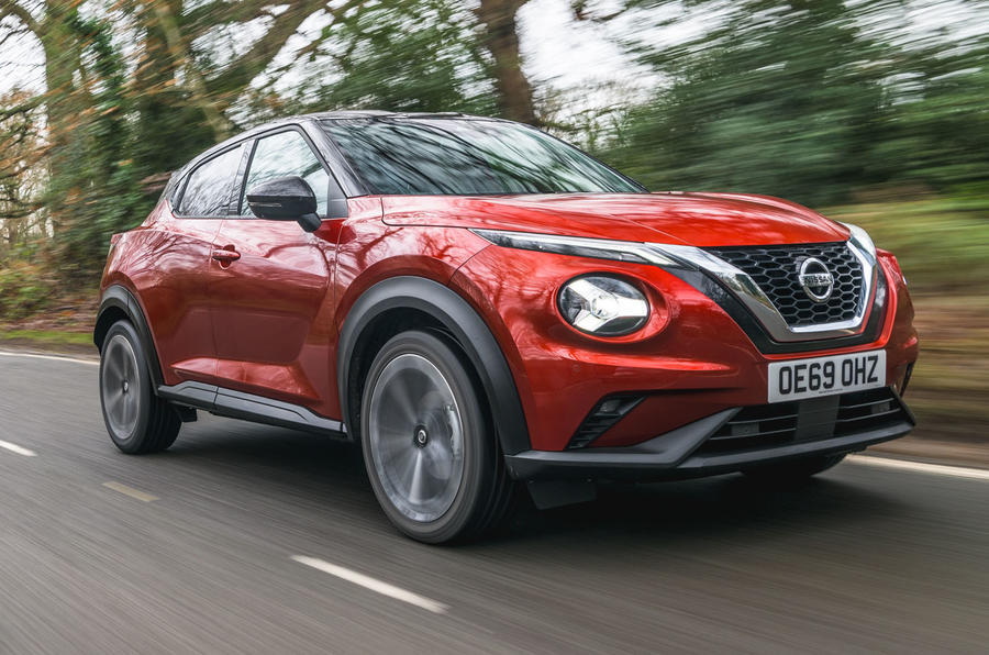 1 Nissan juke 2020 rt hero front 0