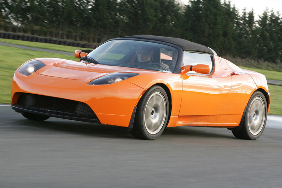 10 Tesla roadster hero front