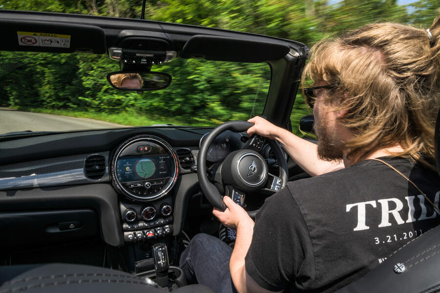 16 Mini convertible 2021 long term kc driving