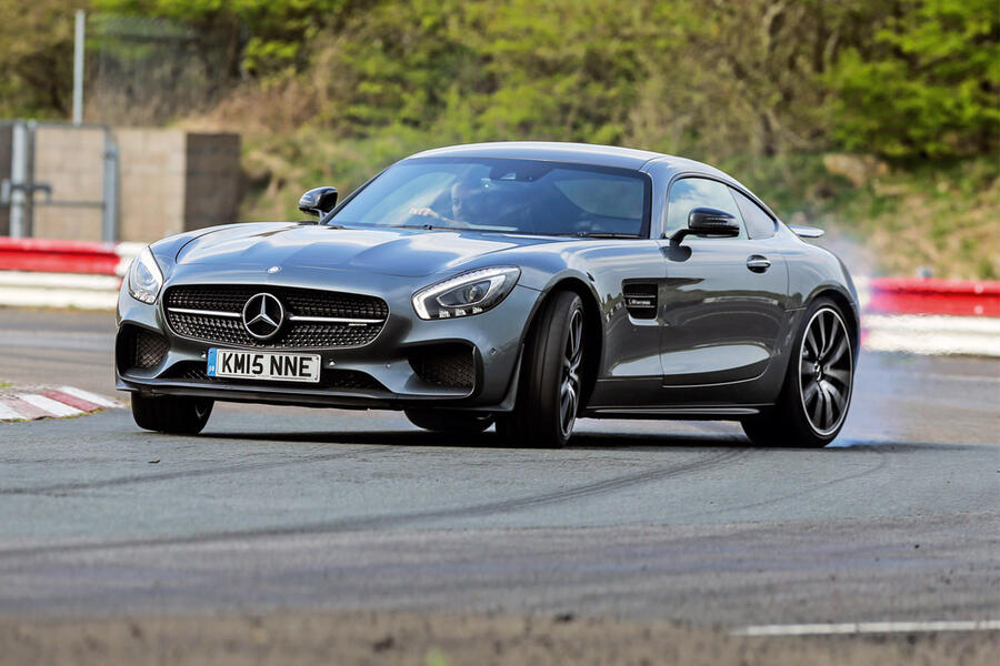 16 Mercedes amg gt 2015 tracking front