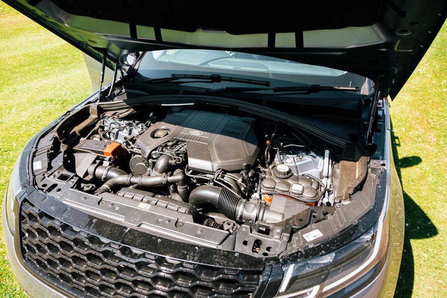 18 Range rover velar 2019 lt engine