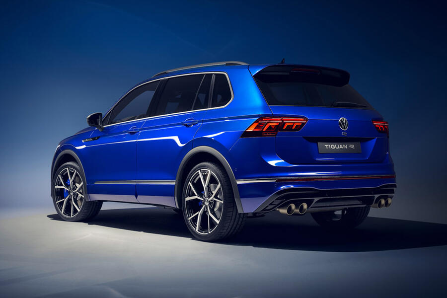19 Volkswagen tiguan r static rear