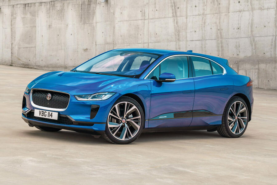 19 Jaguar i pace stationary side