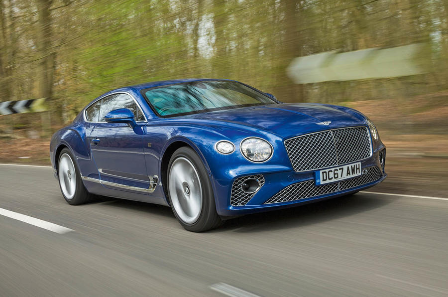 2 Bentley continental gt hero front
