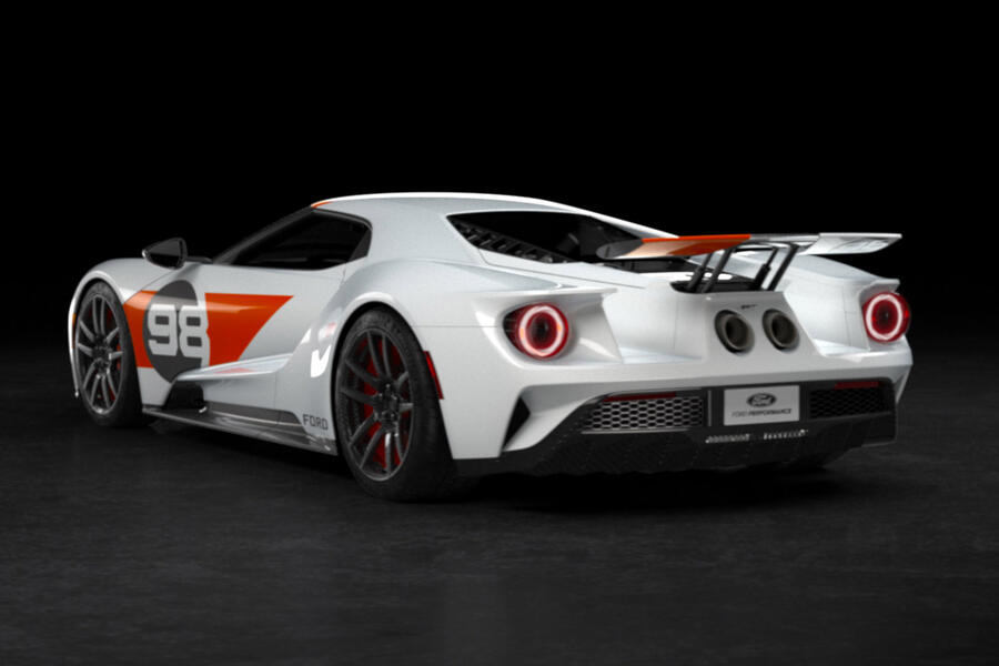 2 Ford gt heritage edition