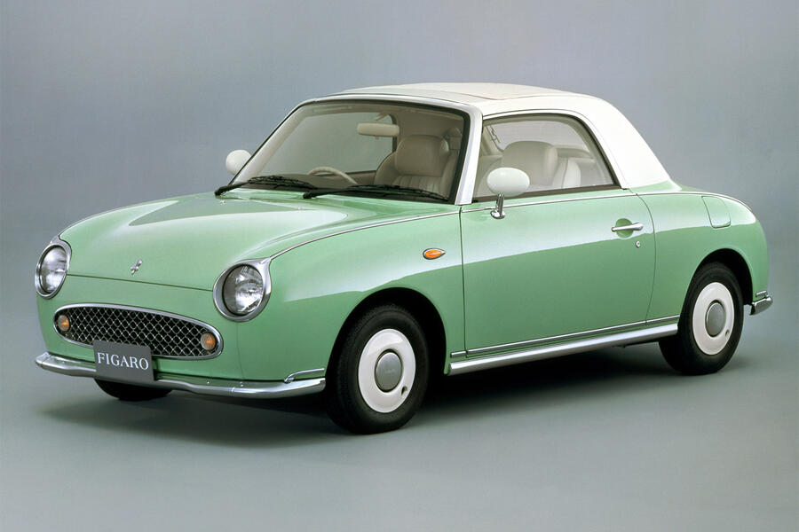 2 Nissan figaro front