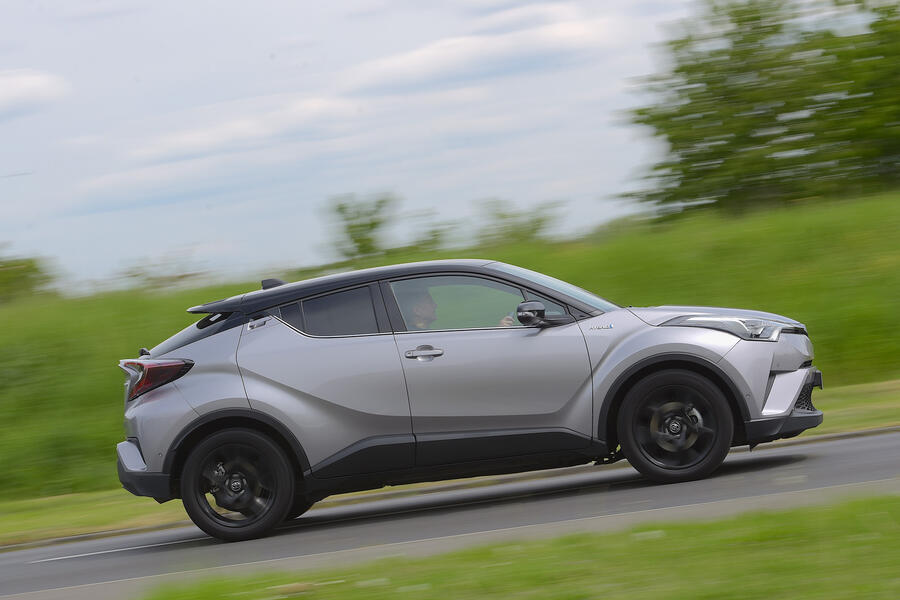 2 Toyota c hr nearly new guide 2021 side