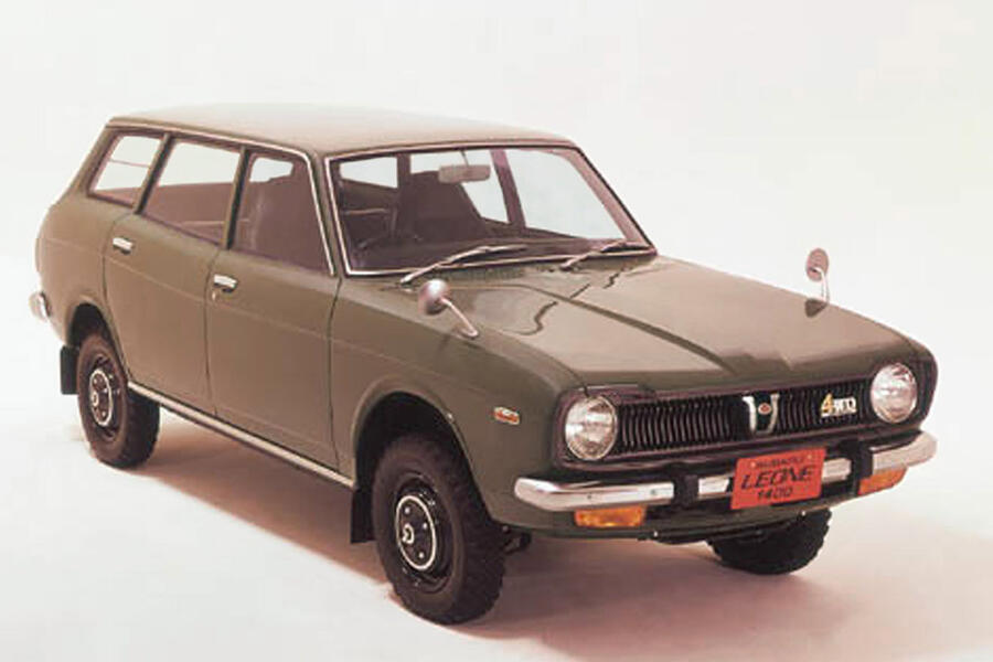 20 Subaru 1600 static front