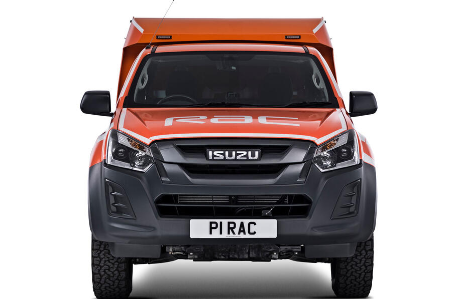 2019 Rac hd 4x4 patrol van front on
