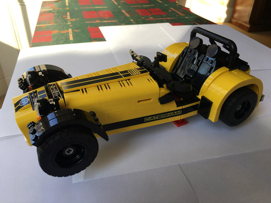 3 Caterham seven lego model