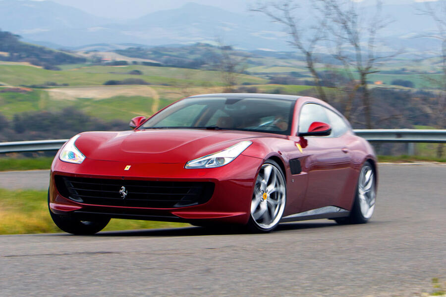 3 Ferrari gtc4 lusso tracking front