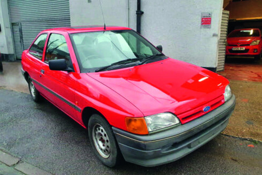 3 Ford escort front