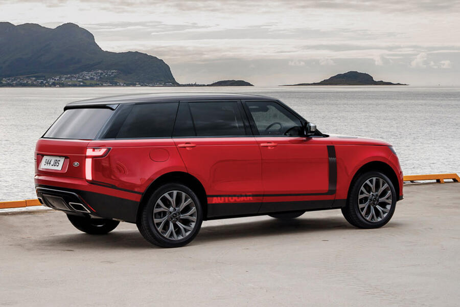 3 Land rover range rover render 2020 static rear