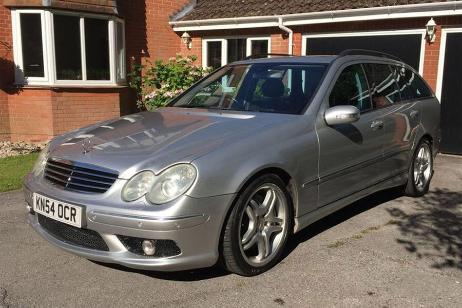 3 Mercedes benz c55 amg