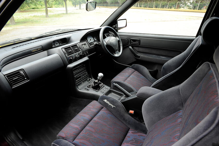 4 Ford escort rs cosworth interior
